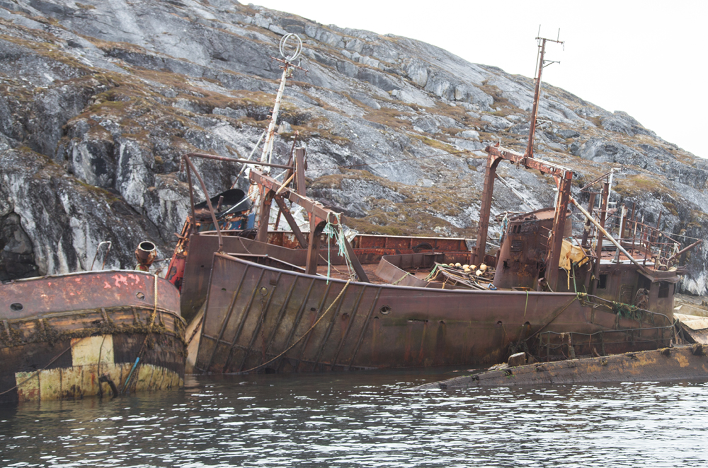 Ship Graveyeard Greenland September 2024 Jesper Rosenberg Grønland